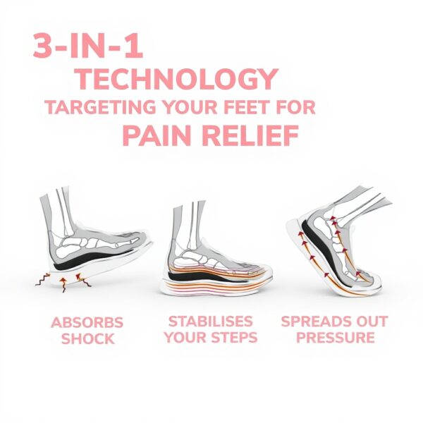 Scholl Orthotic Insoles Plantar Fasciitis Pain Relief