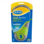 Scholl Sport Gel Insoles Men Women Shock Absorption UK 7-12