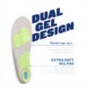 Scholl Sport Gel Insoles Men Women Shock Absorption UK 7-12