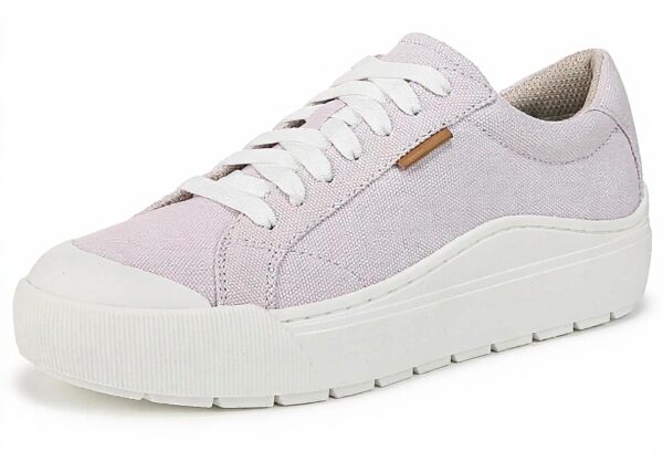 Dr Scholls Womens Time Off Sneaker Lavender Tint Smooth
