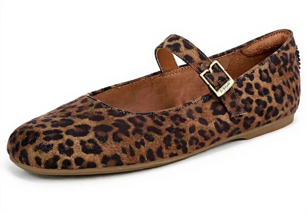 Dr Scholls Womens Mary Jane Flat Black Brown Comfort