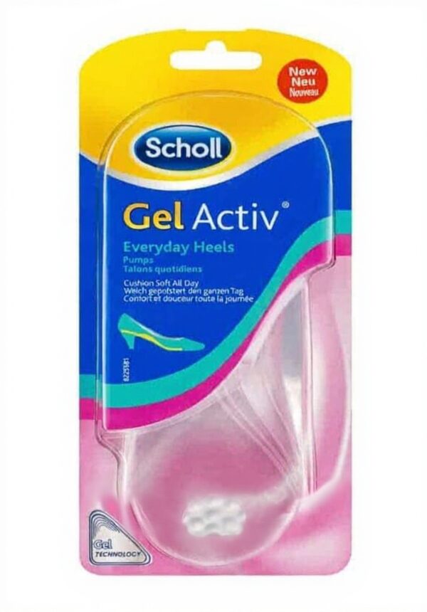 Scholl GelActiv Heels Insoles Gel Cushioning Everyday