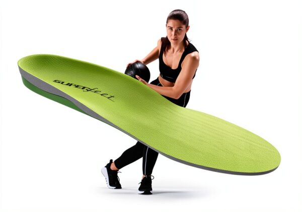 Superfeet Wide Green Premium-U High Arch Support Insoles-4