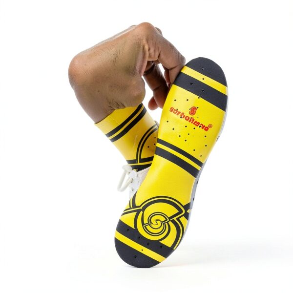 Sorbothane Shock Absorption Insoles Heel Arch Support Unisex-7