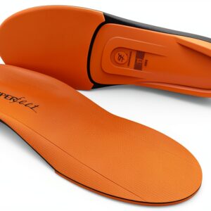 Superfeet High Arch Support Insoles Orange Unisex Adult-0