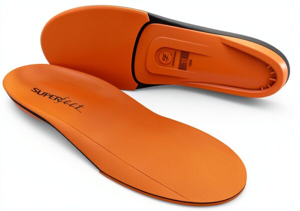 Superfeet High Arch Support Insoles Orange Unisex Adult-0